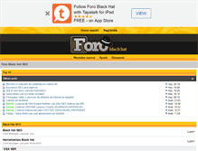 Tablet Screenshot of foroblackhat.com